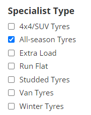All Season Filter